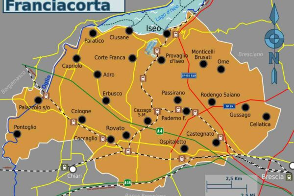 Palazzolo sull'Oglio e La Franciacorta